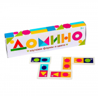 Домино "Изучаем цвета и формы"