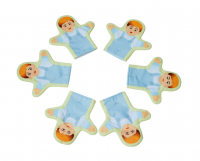 Набор рукавичек "Эмоции. Мальчики" 6 шт.