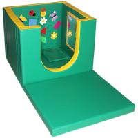 Манеж дидактический с зеркальными элементами (мягкое дно, набор дидактических элементов на липе 49 шт.)