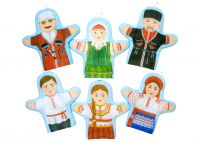 Набор рукавичек "Семья казаков" 6 шт.