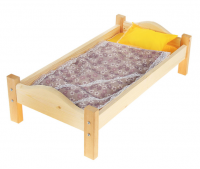 Кроватка для кукол деревянная № 13
