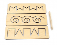 Трафарет-прописи для письма