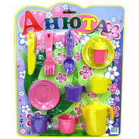 Набор детской посуды "Анюта" на 4 персоны (в блистере)