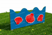 Забор из Экопластика "Подводный мир 5"