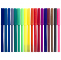 Фломастеры на водной основе (18 цветов)