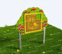 Игровой развивающий модуль «Пятнашки». Модель: «Сова»