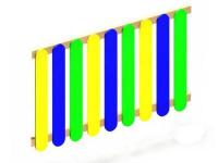 Декоративное ограждение, деревянное (2000х1000 мм)