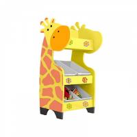 СТЕЛЛАЖНАЯ НАКЛОННАЯ СИСТЕМА ХРАНЕНИЯ С ДЕКОРАЦИЕЙ "ЖИРАФ" 640х400х1050 мм