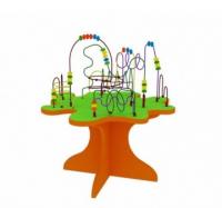 Дидактический модуль стол с бусинами