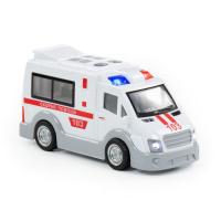 Скорая помощь, автомобиль инерционный (со светом и звуком)