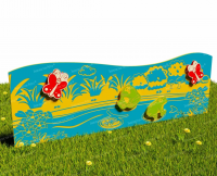 Забор из Экопластика "Болото" (Модель2)