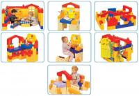 Конструктор крупноблочный "Биг Блок", 75 деталей