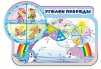 Стенд "Календарь природы" (Дельфинчики)