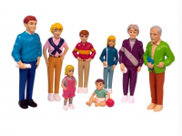 Набор фигур Европейская семья