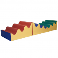 Мягкий модуль тренажер "Бегущий по волнам"