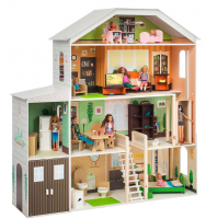 Интерактивный дом "Поместье Николетта" (с мебелью, свет, звук)