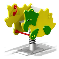 Качалка на пружине "Динозаврик"