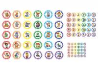 Комплект маркировочных наклеек "Сказка"