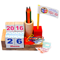 Игровой набор Фребеля "Календарь настольный"