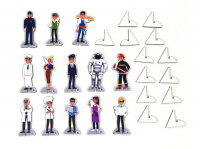 Набор фигурок ПРОФЕССИИ малый (ХДФ, УФ печать)