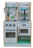 Кухня игровая "Давай готовить" натурального цвета