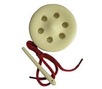 Пуговица - шнуровка 6-и дыр