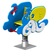 Качалка на пружине "Осьминог"