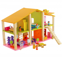 Дом для куколок, мебель в комплекте