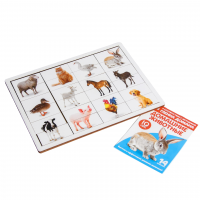 Головоломка Рамка-вкладыш «Домашние животные»