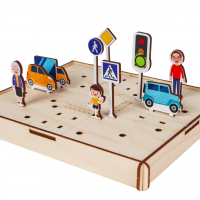 Головоломка Дорожные знаки "Изучаем ПДД"