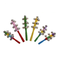 Погремушка с бубенцами "Весёлое настроение" цвета МИКС