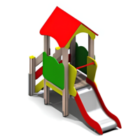 Детский игровой комплекс "мини" (Н=0,9 м)