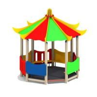 Беседка для детской площадки круглая