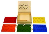 Развивающая панель "Деревянная пропись"