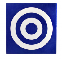 Мишень-щит для бросания мяча сине-белый