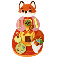 Дидактическая панель  Бизиборд ЛИСА