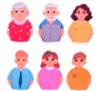 Развивающая игра Семья 6