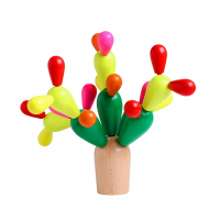 Деревянная игрушка Кактус