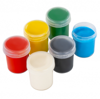 Краски пальчиковые (6 цвета) 