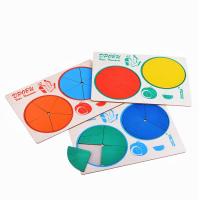 Рамка-вкладыши "Дроби" 1 уровень