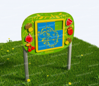 Игровой развивающий модуль  «Пятнашки». Модель: «Ёжик»