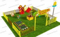 Игровая развивающая площадка "Фермерский дворик". Комплект: Мини 2