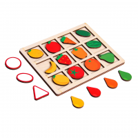 Головоломка "Фрукты и овощи"