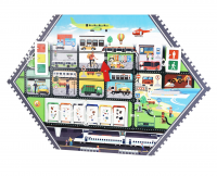 Бизиборд настенный ВОДИТЕЛЬ. Серия ИЗУЧАЕМ ПРОФЕССИИ