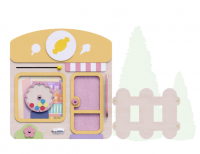 Декоративно-развивающая панель "Магазин сладостей"