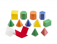 Фигуры геометрические складные 2D в 3D. Набор 8 см