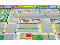 Панорамная магнитно-маркерная доска "Азбука дорожного движения"