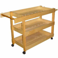 Тележка для спортивного инвентаря (дерево)