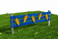 Забор из Экопластика "Природа 12"