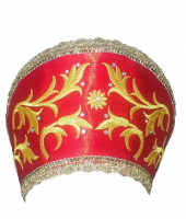 Кокошник овальный с цветами